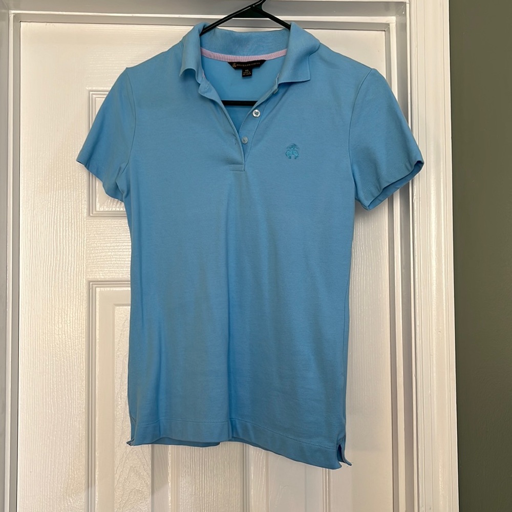 Brooks Brothers blue polo shirt size XS